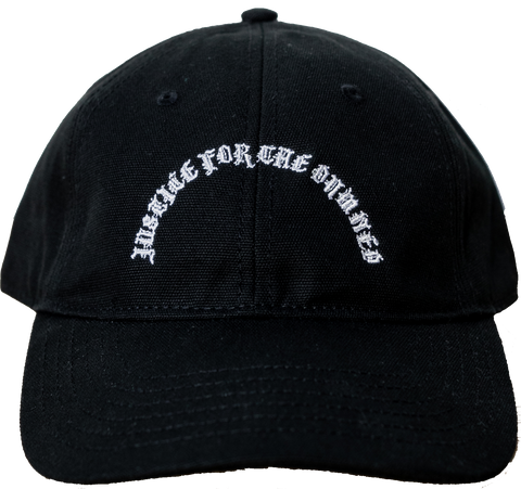 Black Canvas Cap