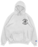 Champion White Marle Hoodie