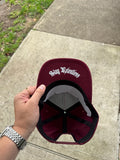 Maroon 3D A-Frame Cap