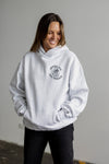 Champion White Marle Hoodie