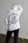 Champion White Marle Hoodie