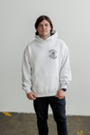 Champion White Marle Hoodie