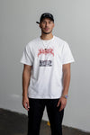 White Crosshair Tee