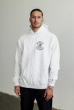 Champion White Marle Hoodie