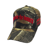 Black Camo A-Frame Cap