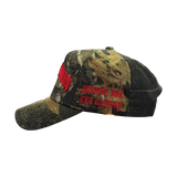 Black Camo A-Frame Cap